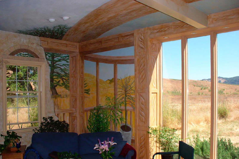 Complete with perspectirix column corners