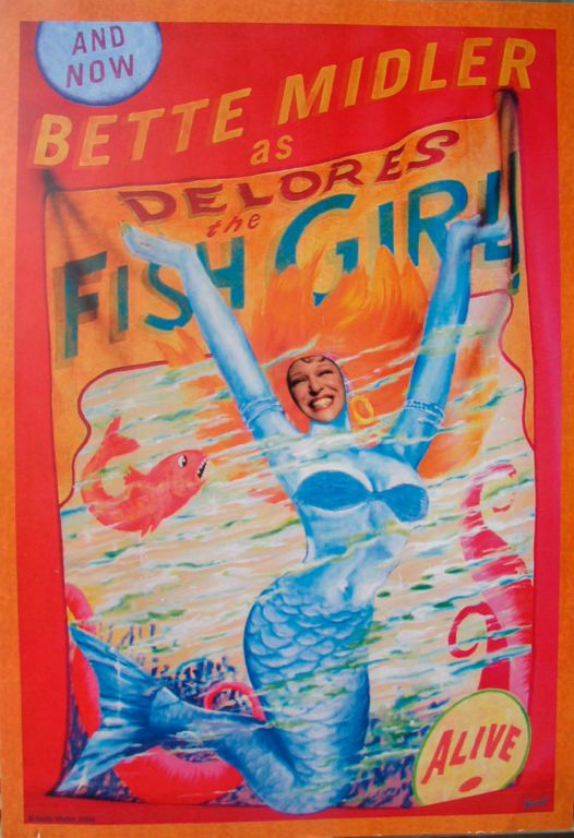Bette Midler Poster for Kiss my Brass tour 2002