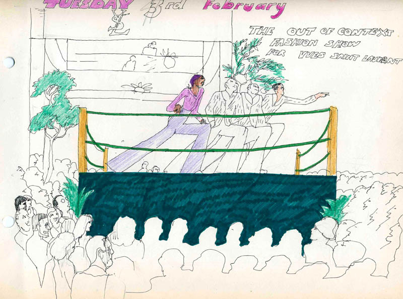 Was originally planned for Andy Warhol’s Factory  on Union Square. Financial issues?