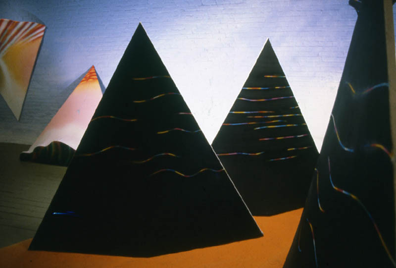 Pieces of the geodesic dome