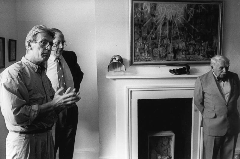 House of William Blake with culture secrataty Peter Brooke