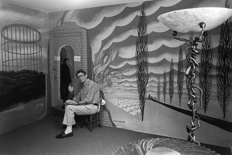 House of William Blake mural