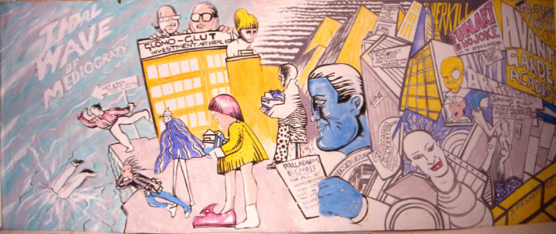 New York store mural