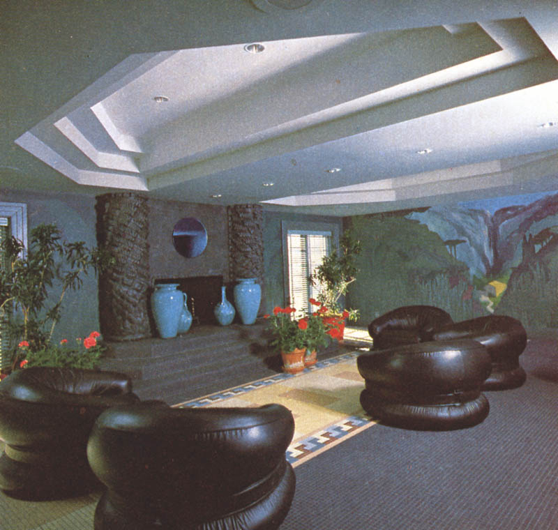 adjoining the Pool Room