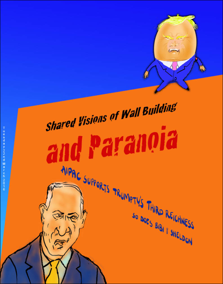 Bibi needs Trump's Fascism